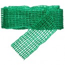 5 bandeaux de tuteurage en polypropyl&egrave;ne (PP) vert Nature 4 cm x 2 m