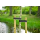 5 Bandeaux de tuteurage Nature en polypropyl&egrave;ne (PP) tiss&eacute;, coloris noir, 540 g/m&sup2;, largeur 5 cm et longueurs 2 m