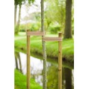 4 Bandeaux de tuteurage tiss&eacute;s en jute Nature , coloris naturel,  6cm longueur 2 m