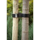 10 Colliers de tuteurage en caoutchouc avec r&eacute;glage de la boucle. Collier &agrave; clouer au tuteur. Clous inclus.60 x 3,8 cm