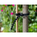 10 Colliers de tuteurage en PVC, avec syst&egrave;me de crans, permettant d'ajuster le serrage au diam&egrave;tre de l'arbre 57 x 2,25 cm