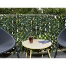 6 Treillis extensible Nature en osier avec feuillage Tro&egrave;ne de Californie 90 x 180 cm