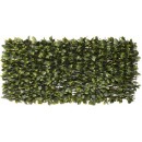 4 Treillis extensible Nature en osier avec feuillage Laurier 100 x 200 cm