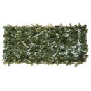 4 Treillis extensible Nature en osier avec feuillage Lierre 100 x 200 cm