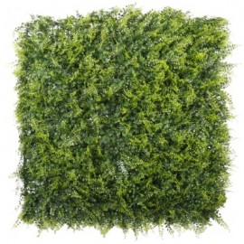 5 Dalles végétale murale artificielle Nature décor Fougère 100 x 100 cm