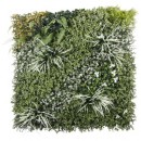 5 Dalles v&eacute;g&eacute;tale murale artificielle Nature d&eacute;cor For&ecirc;t 100 x 100 cm