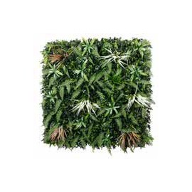 5 Dalles végétale murale artificielle Nature décor Sabana 100 x 100 cm
