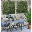 5 Dalles v&eacute;g&eacute;tale murale artificielle Nature d&eacute;cor Buisson 100 x 100 cm