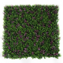 5 Dalles végétale murale artificielle Nature décor Volubella 100 x 100 cm