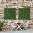 5 Dalles v&eacute;g&eacute;tale murale artificielle Nature d&eacute;cor Volubella 100 x 100 cm