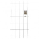 5 Treillis m&eacute;tallique d&eacute;coratif Metalex Nature H 145 x 72,5 cm galva