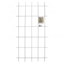 5 Treillis m&eacute;tallique d&eacute;coratif Metalex Nature H 145 x 72,5 cm acier galvanis&eacute; plastifi&eacute; vert