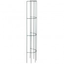 Treillis m&eacute;tallique d&eacute;coratif Metalex acier galvanis&eacute; plastifi&eacute; vert forme de &frac12; cercle H 145 x 18 cm