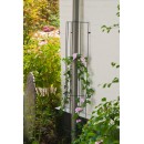 Treillis m&eacute;tallique d&eacute;coratif Metalex acier galvanis&eacute; plastifi&eacute; vert forme de &frac12; cercle H 145 x 18 cm