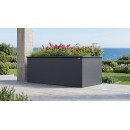 Jardini&egrave;re m&eacute;tal WEKA Gary 200 x 100 x 77 cm Anthracite