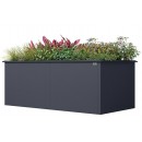 Jardini&egrave;re m&eacute;tal WEKA Gary 200 x 100 x 77 cm Anthracite