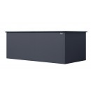 Jardini&egrave;re m&eacute;tal WEKA Gary 200 x 100 x 77 cm Anthracite