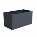 Jardini&egrave;re m&eacute;tal WEKA Gary 150 x 75 x 77 cm Anthracite