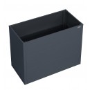 Jardini&egrave;re m&eacute;tal WEKA Gary 100 x 50 x 77 cm Anthracite