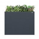 Jardini&egrave;re m&eacute;tal WEKA Gary 100 x 50 x 77 cm Anthracite