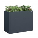 Jardini&egrave;re m&eacute;tal WEKA Gary 100 x 50 x 77 cm Anthracite