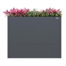Jardini&egrave;re m&eacute;tal WEKA Gary 200 x 100 x 77 cm Anthracite
