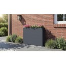 Jardini&egrave;re m&eacute;tal WEKA Gary 200 x 100 x 77 cm Anthracite