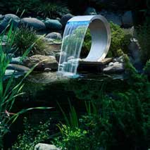 Cascade Cobra pour bassin de jardin